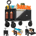 3 in 1 Foldable Wagon Cart with Sturdy Wheels K818783