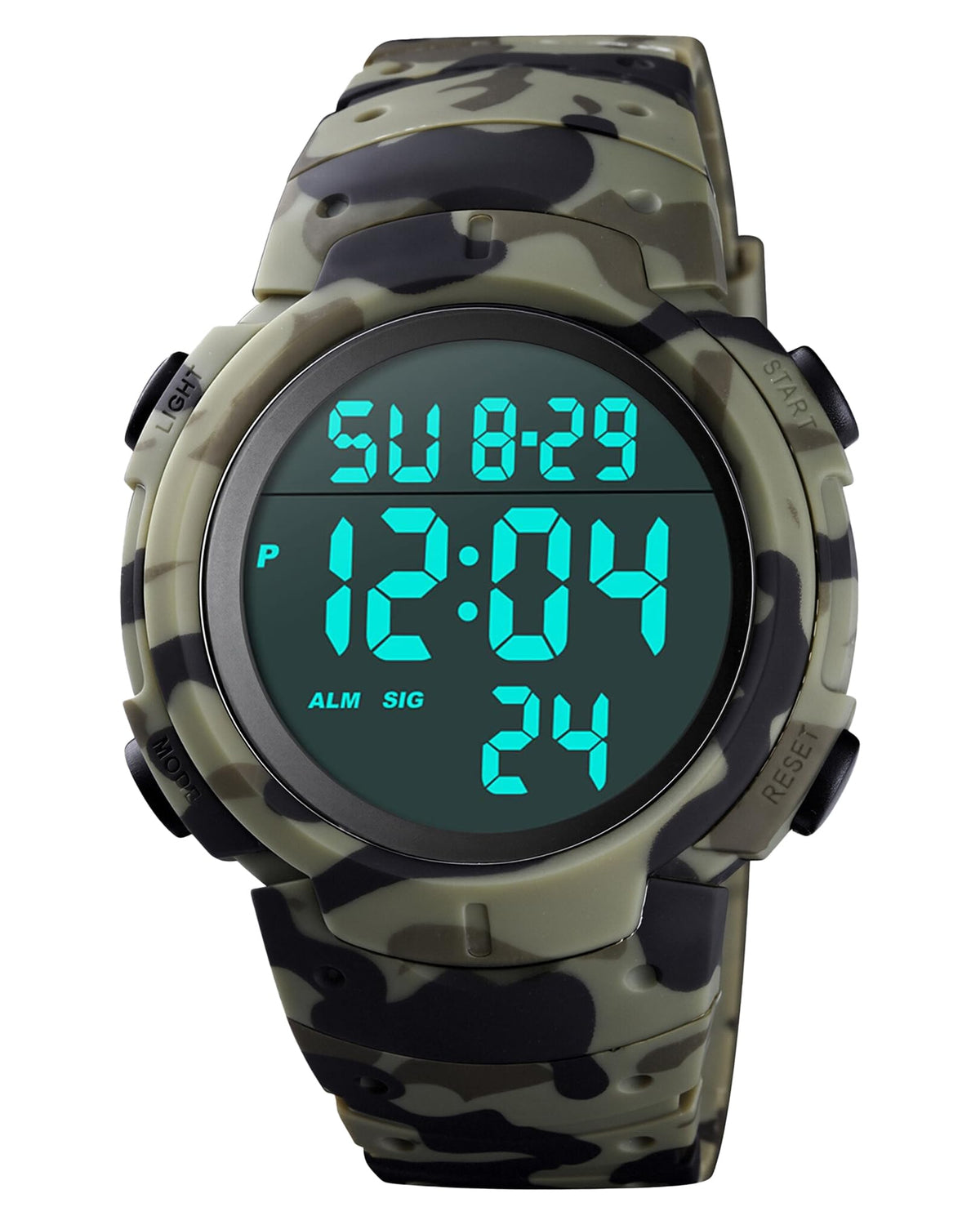 Digital Watch Mens Waterproof Sport Wristwatch G7891