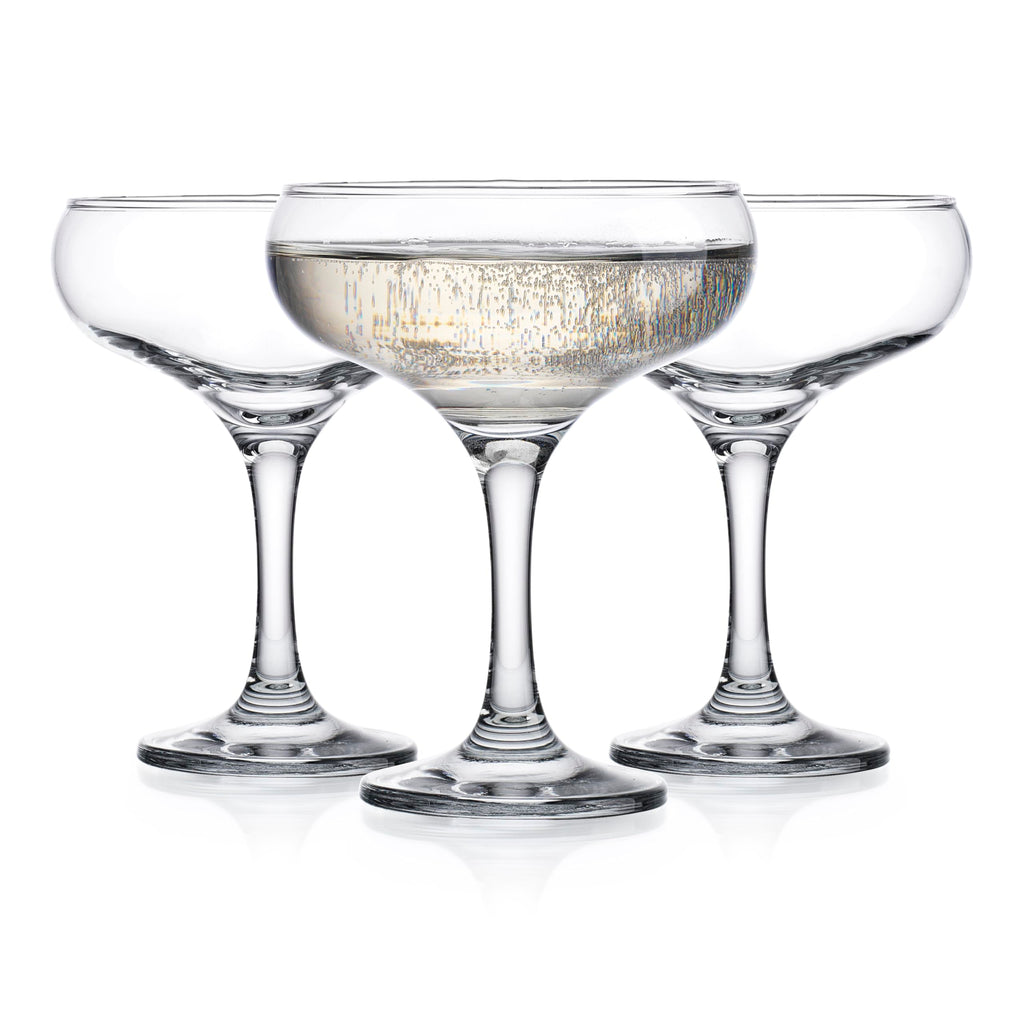 9.5 oz Coupe Cocktail Glasses Set 6 Pcs T812103