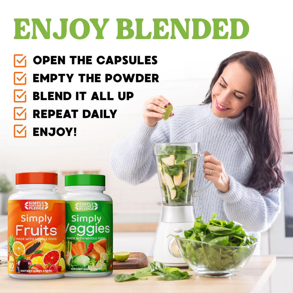 Fruits & Vegetables Supplement, 540 Capsules, 6-Pack I728568