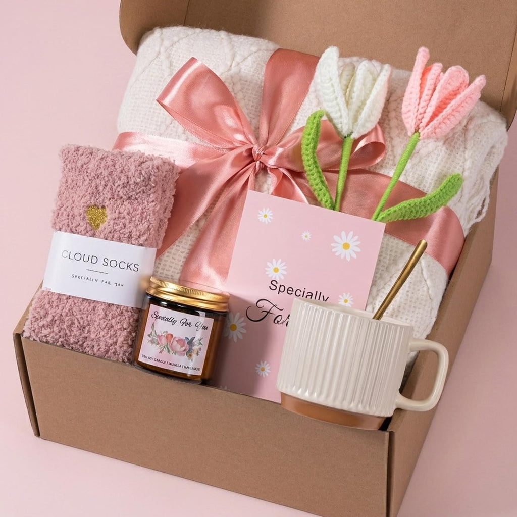 Pink Self Care Package Box D720
