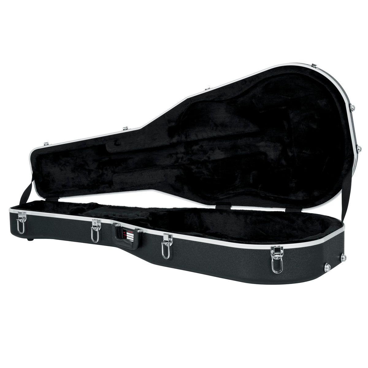 Lightweight ABS Molded Case for Dreadnought Acoustic Guitars E8180