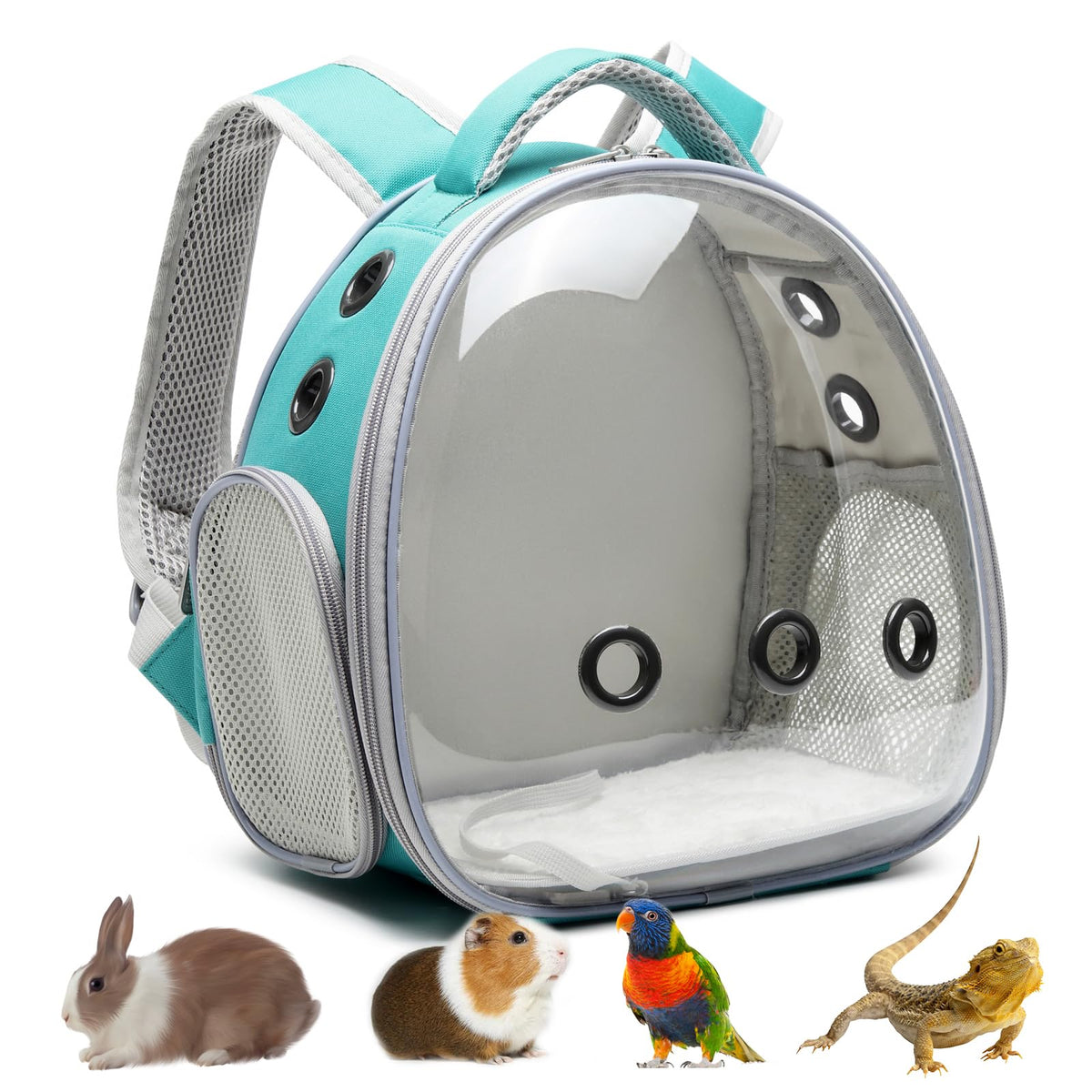 Portable Pet Backpack Carrier (Green) V32847