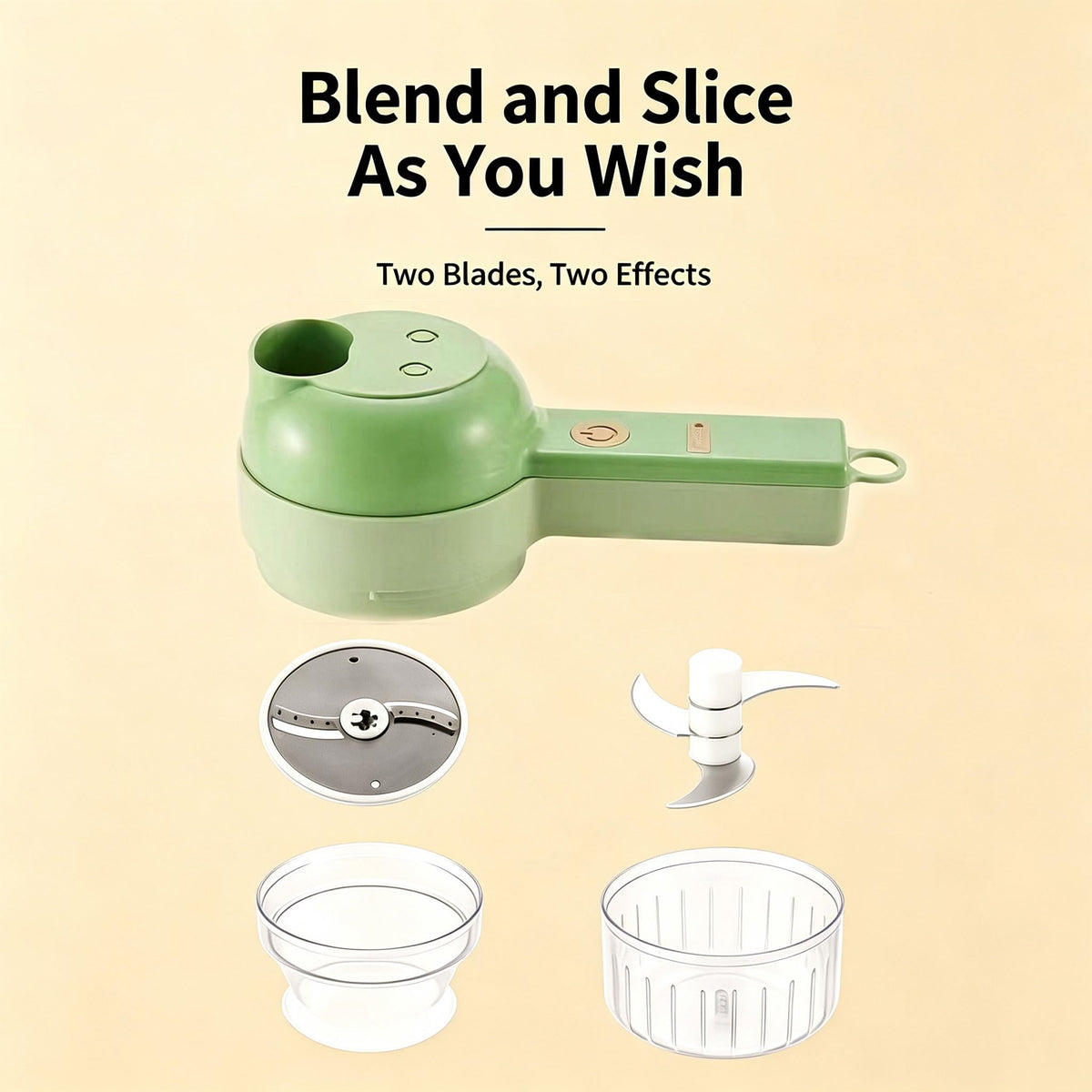 5-in-1 Electric Food Chopper and Slicer C99113