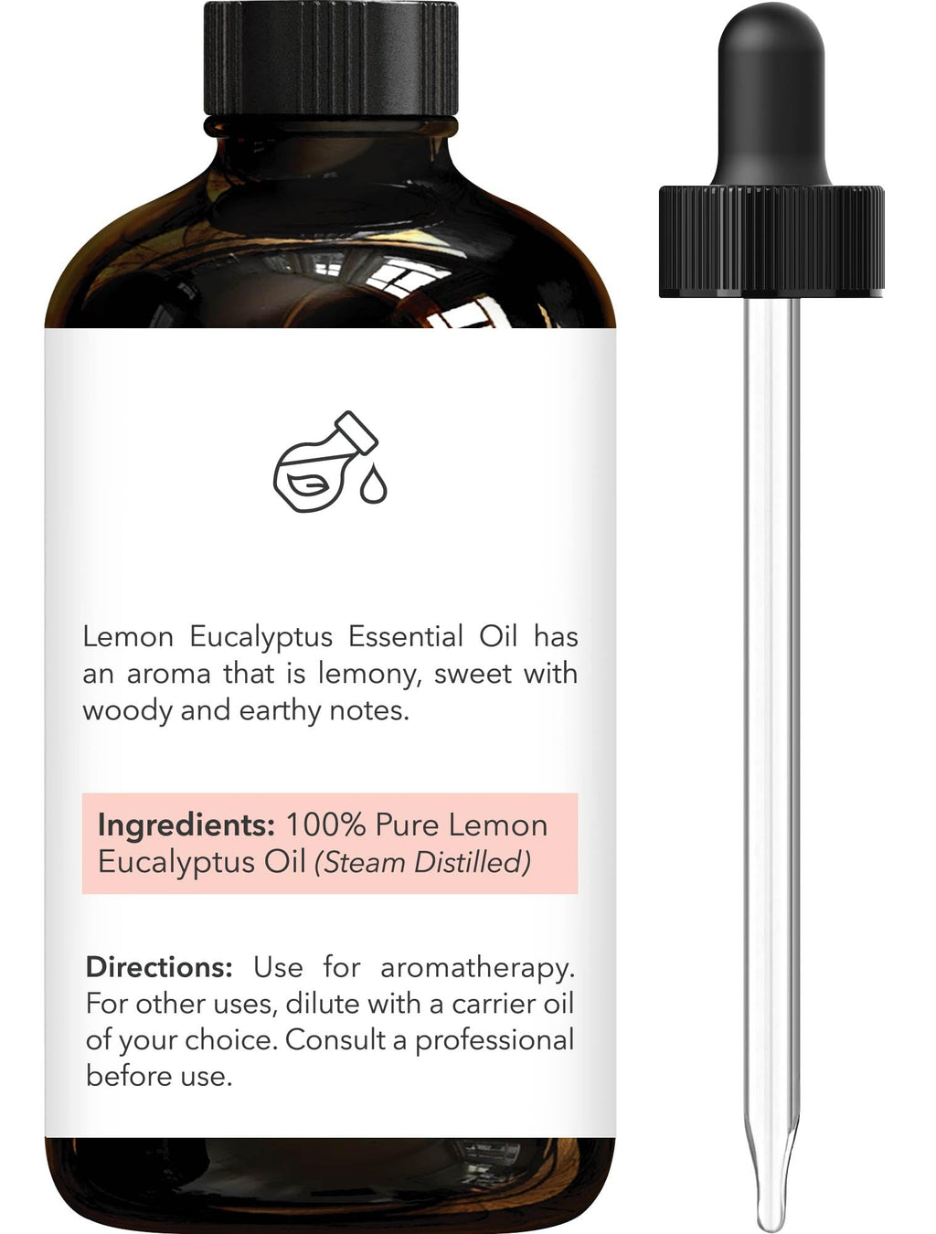 Lemon Eucalyptus & Lavender Essential Oils 4 Fl Oz Pack of 2 K4511