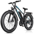 1000W 60Miles 26" x 4'' Fat Tire Electric Bike C891
