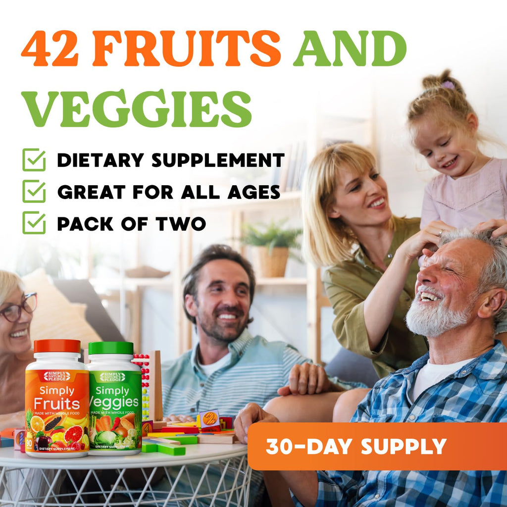 Fruits & Vegetables Supplement, 540 Capsules, 6-Pack I728568