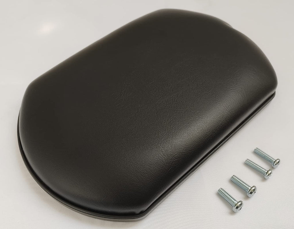 Black Vinyl Upholstered Wheelchair Elevating Leg Rest M447900