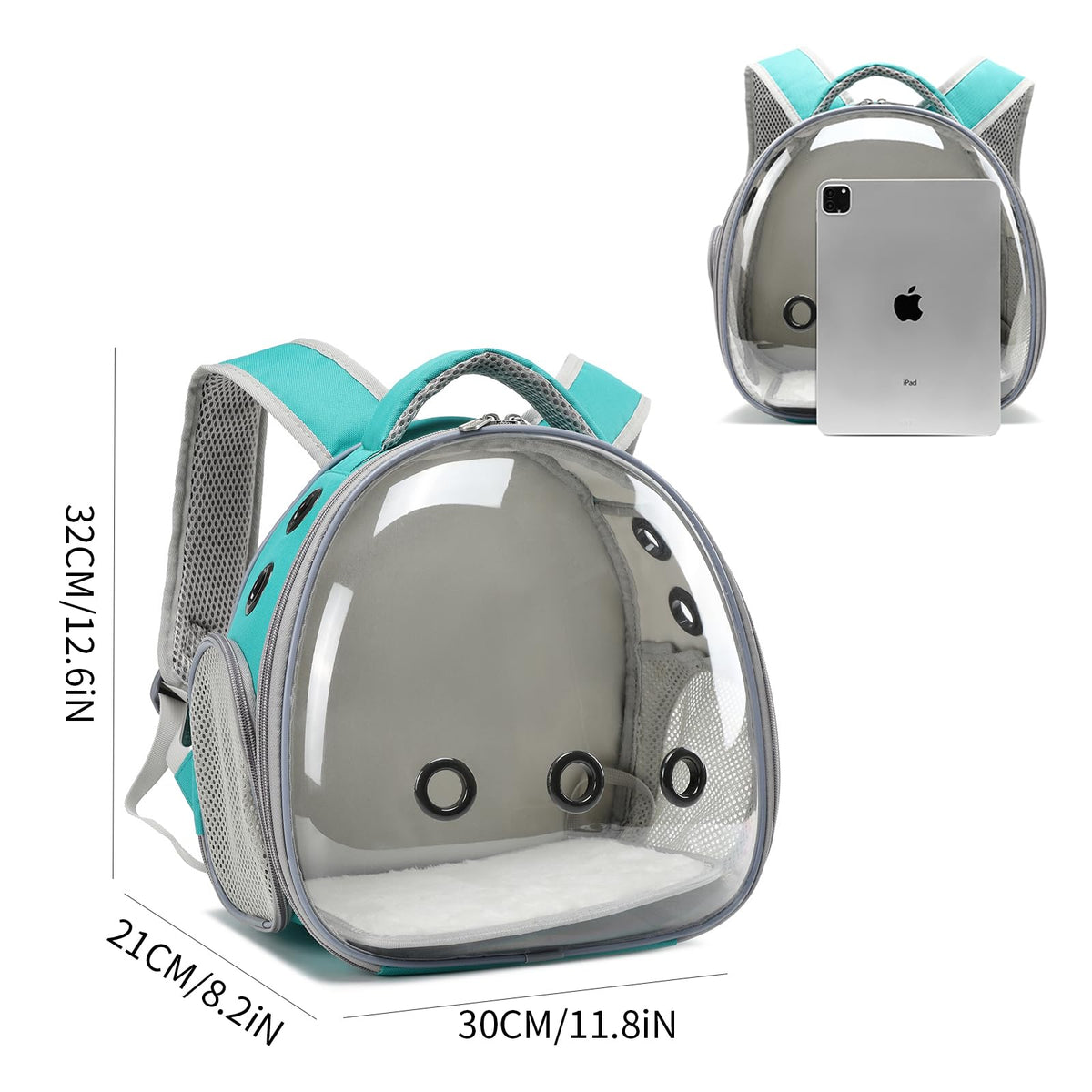 Portable Pet Backpack Carrier (Green) V32847