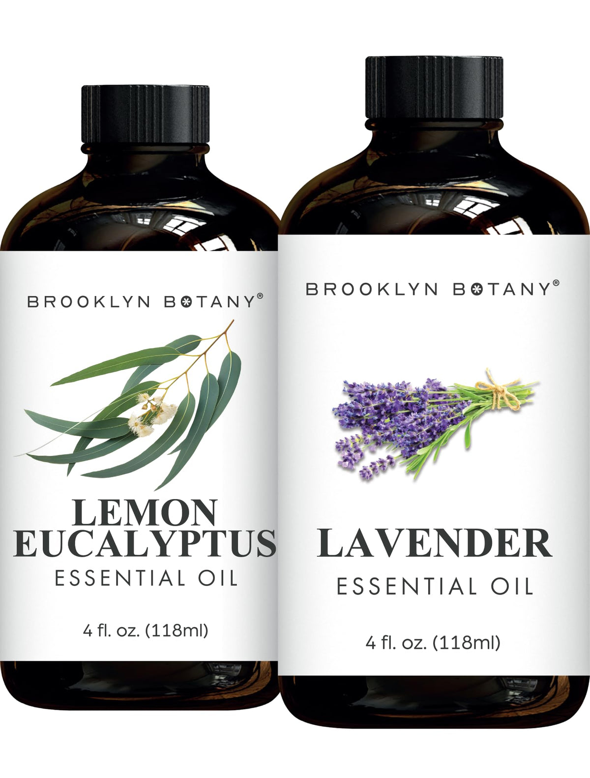 Lemon Eucalyptus & Lavender Essential Oils 4 Fl Oz Pack of 2 K4511