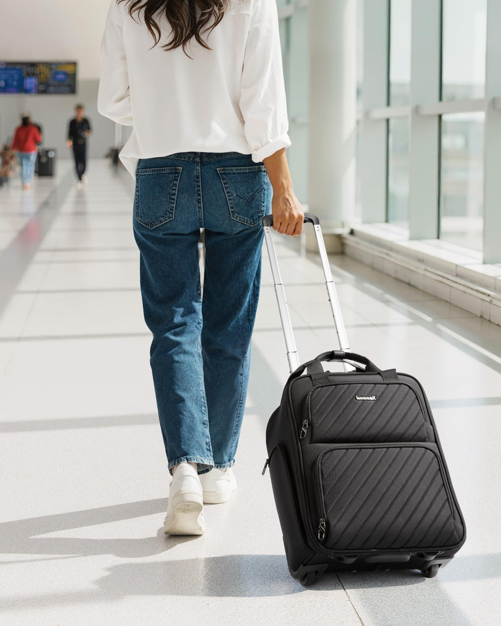 Black Softside Underseat Carry On Bag Z328869