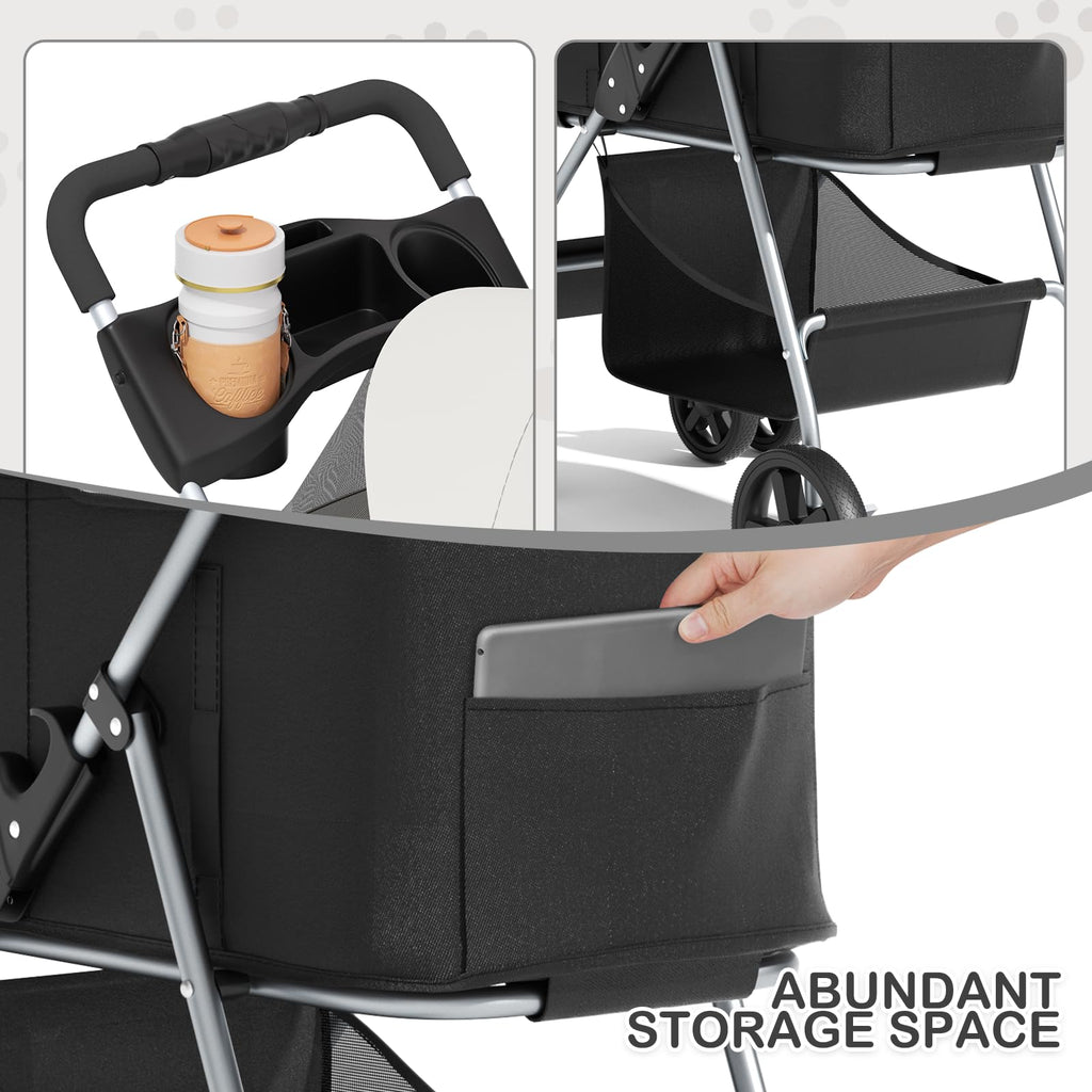 Foldable Pet Stroller T8571