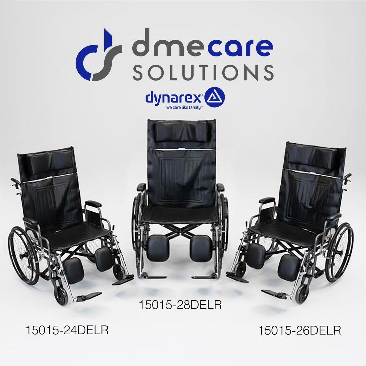 24" Wide Seat Bariatric Reclining Manual Wheelchair with Elevating Leg Rests O731
