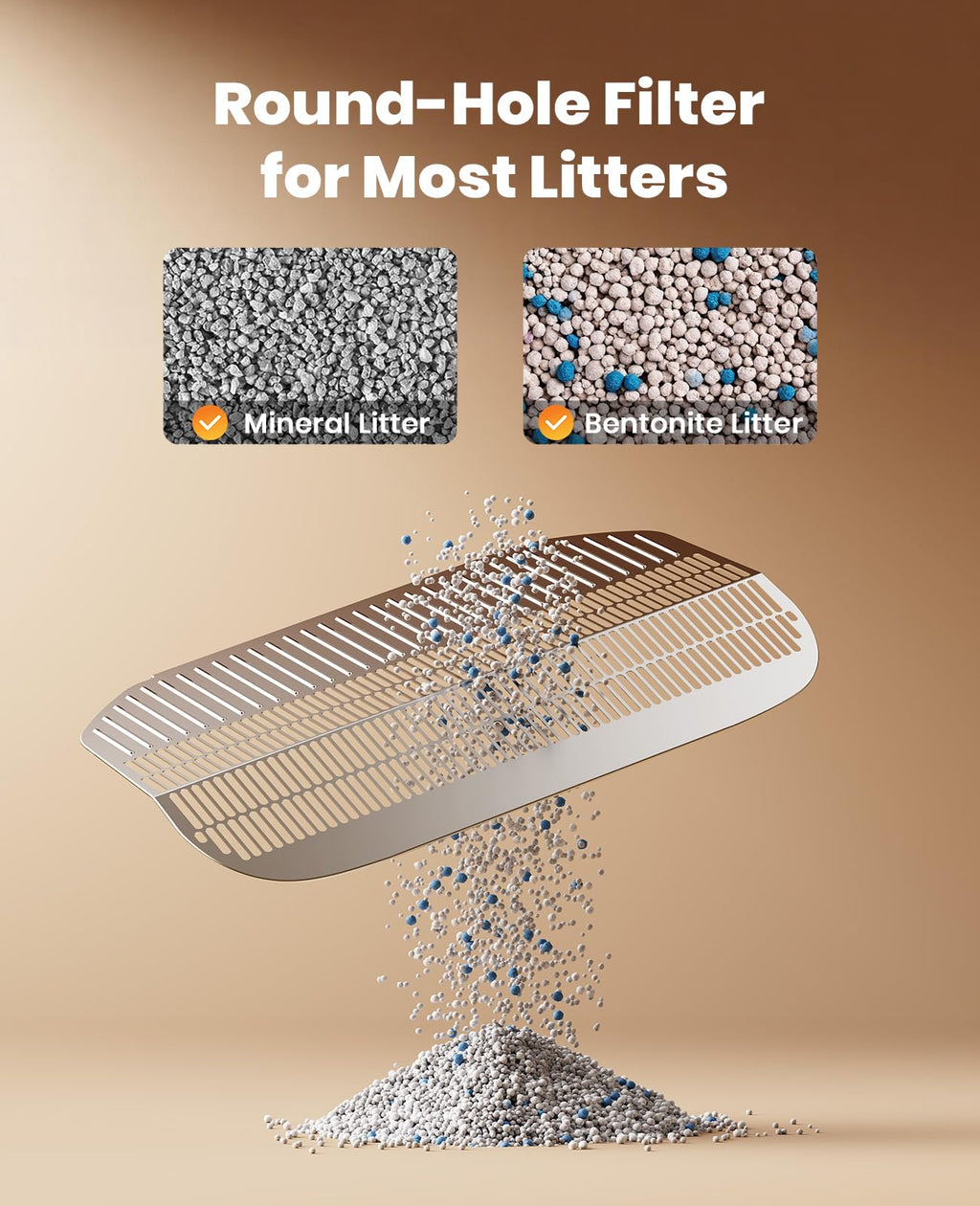 Stainless Steel Litter Sifter C58963
