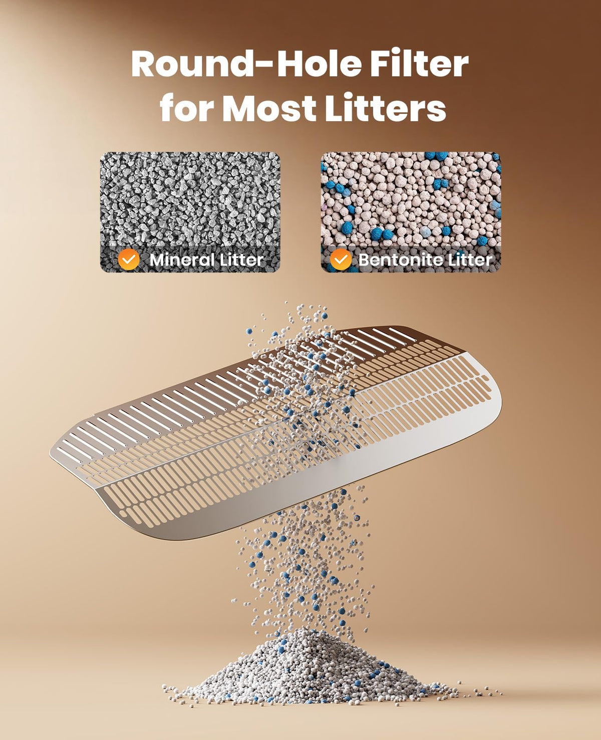 Stainless Steel Litter Sifter C58963