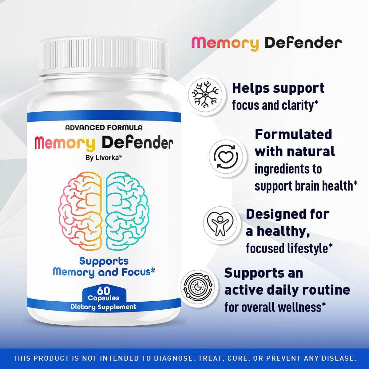 Memory Supplement 180 Capsules S478461