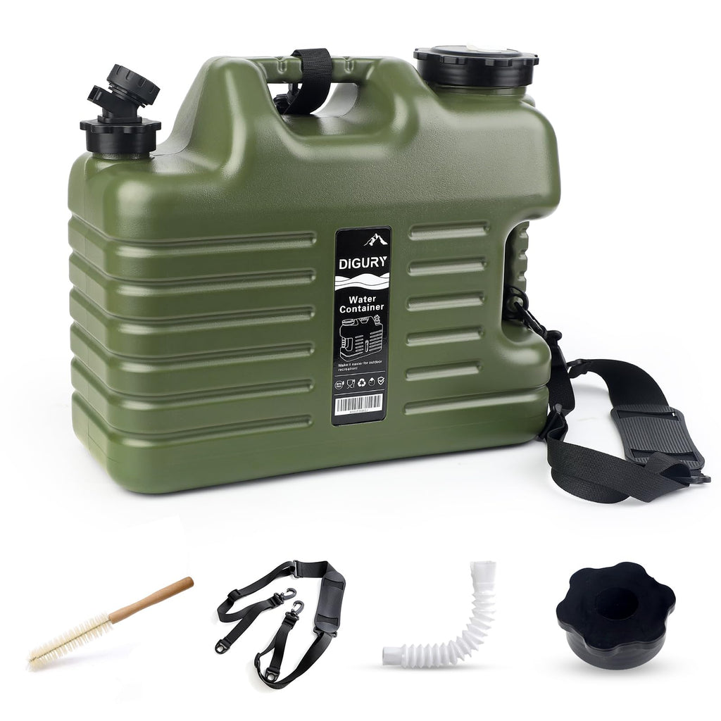 5 Gallon BPA Free Water Jug with Spigot Green H82721