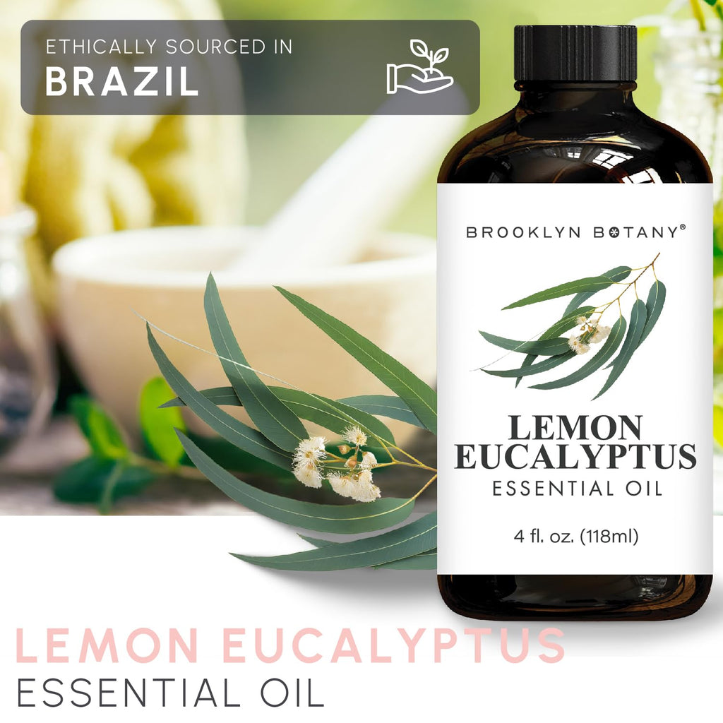 Lemon Eucalyptus & Lavender Essential Oils 4 Fl Oz Pack of 2 K4511