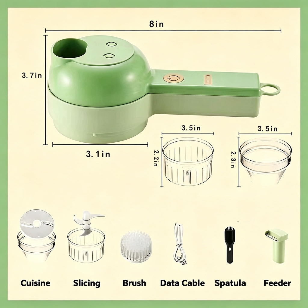 5-in-1 Electric Food Chopper and Slicer C99113