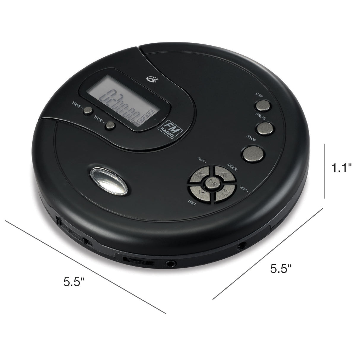 Portable CD Player with FM Radio C608