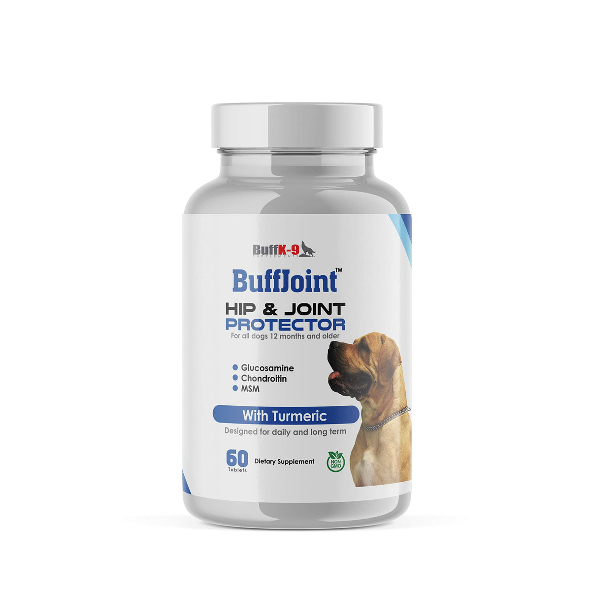 Dog Hip & Joint Supplement with Glucosamine, Chondroitin, MSM, Turmeric J47594