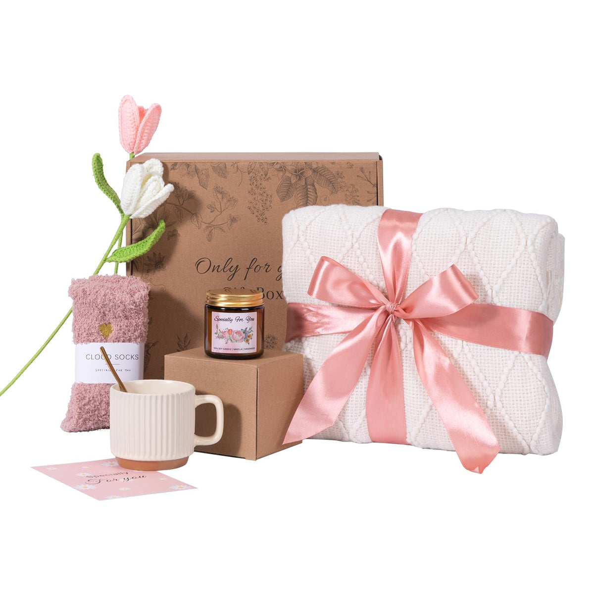 Pink Self Care Package Box D720