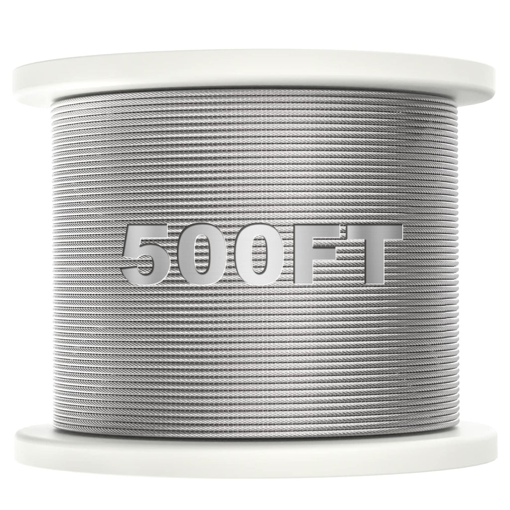 500FT 1/8" T316 Stainless Steel Cable M868