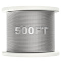 500FT 1/8" T316 Stainless Steel Cable M868