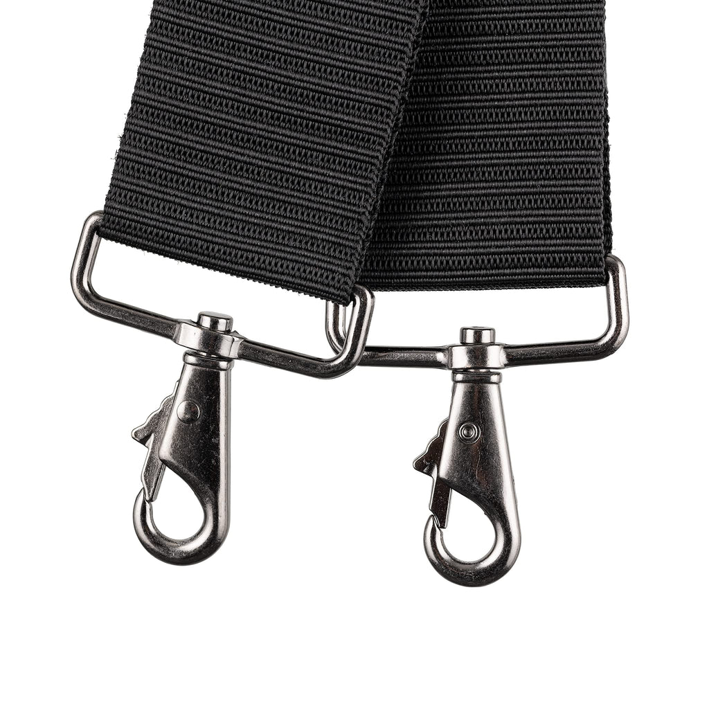 Black 1680 Denier Poly Carpenter’s Tool Belt with Suspenders N635116