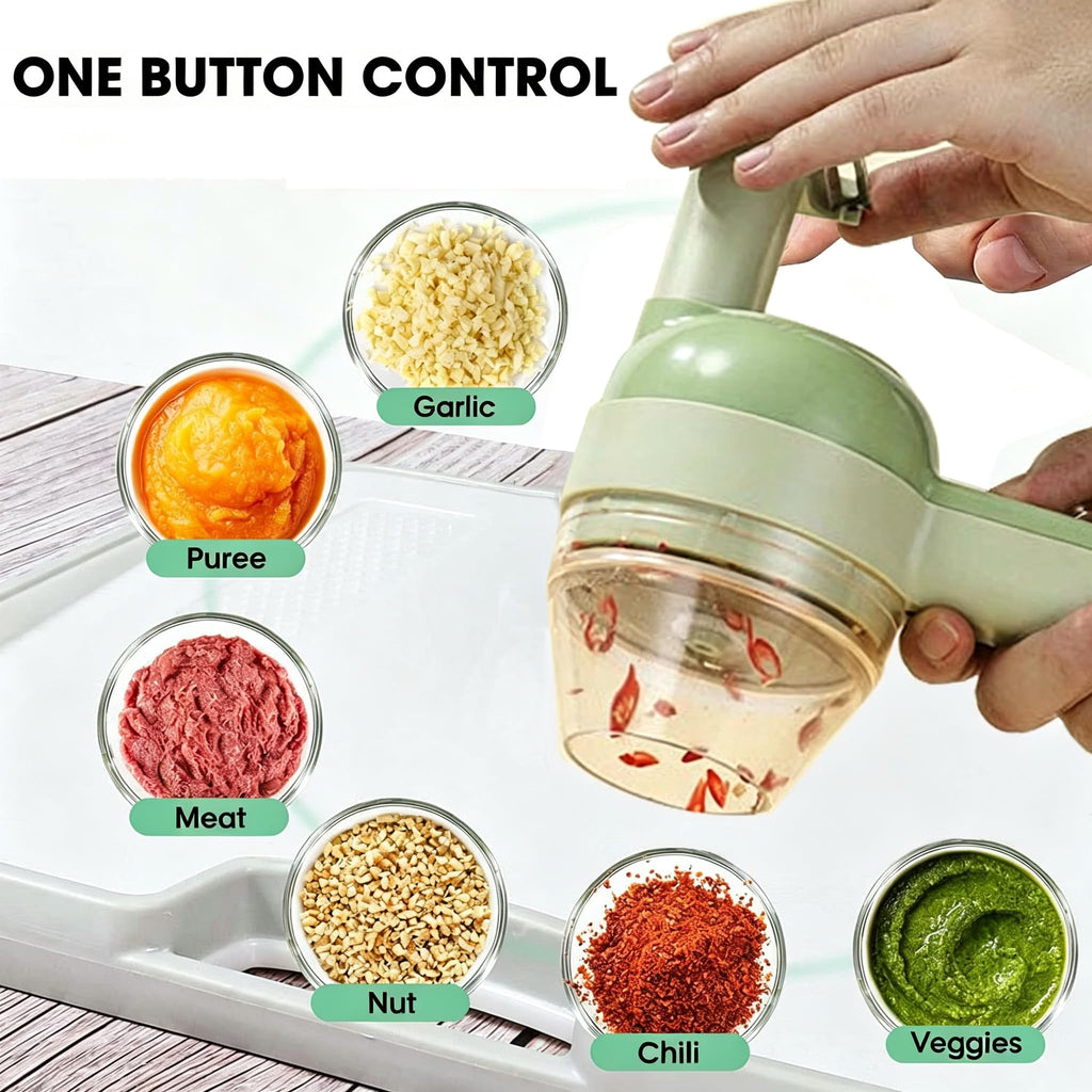 5-in-1 Electric Food Chopper and Slicer C99113
