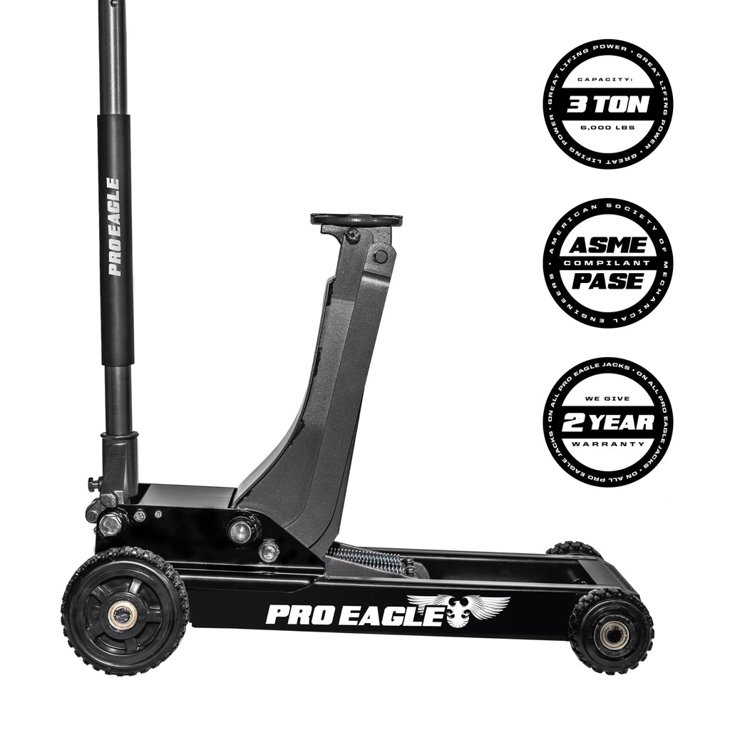 3 Ton Heavy Duty Steel Hydraulic Floor Jack U47022