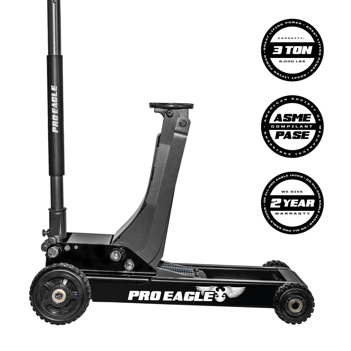 3 Ton Heavy Duty Steel Hydraulic Floor Jack U47022