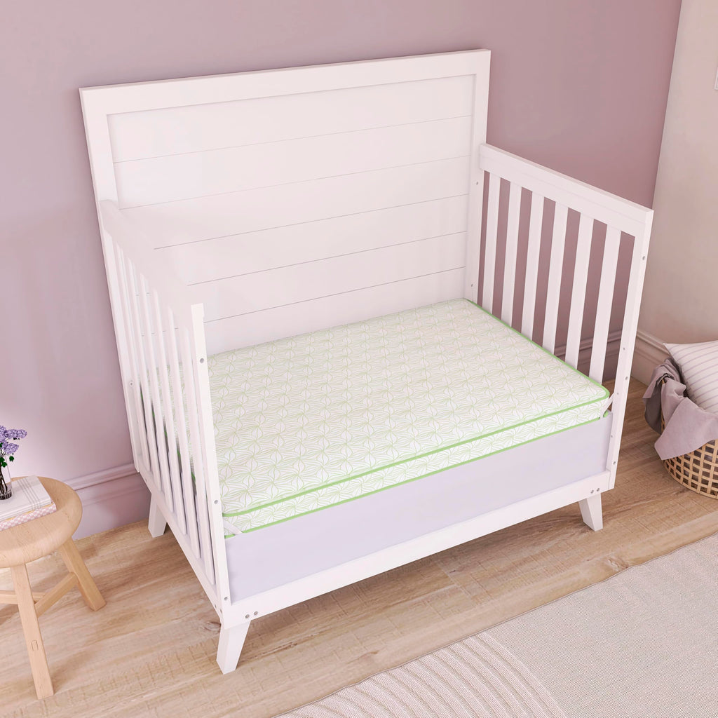 2-in-1 Mini Crib Mattress, Dual-Sided Waterproof M7279