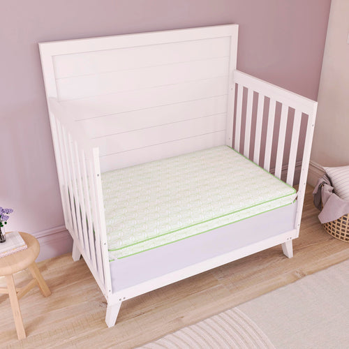 2-in-1 Mini Crib Mattress, Dual-Sided Waterproof M7279