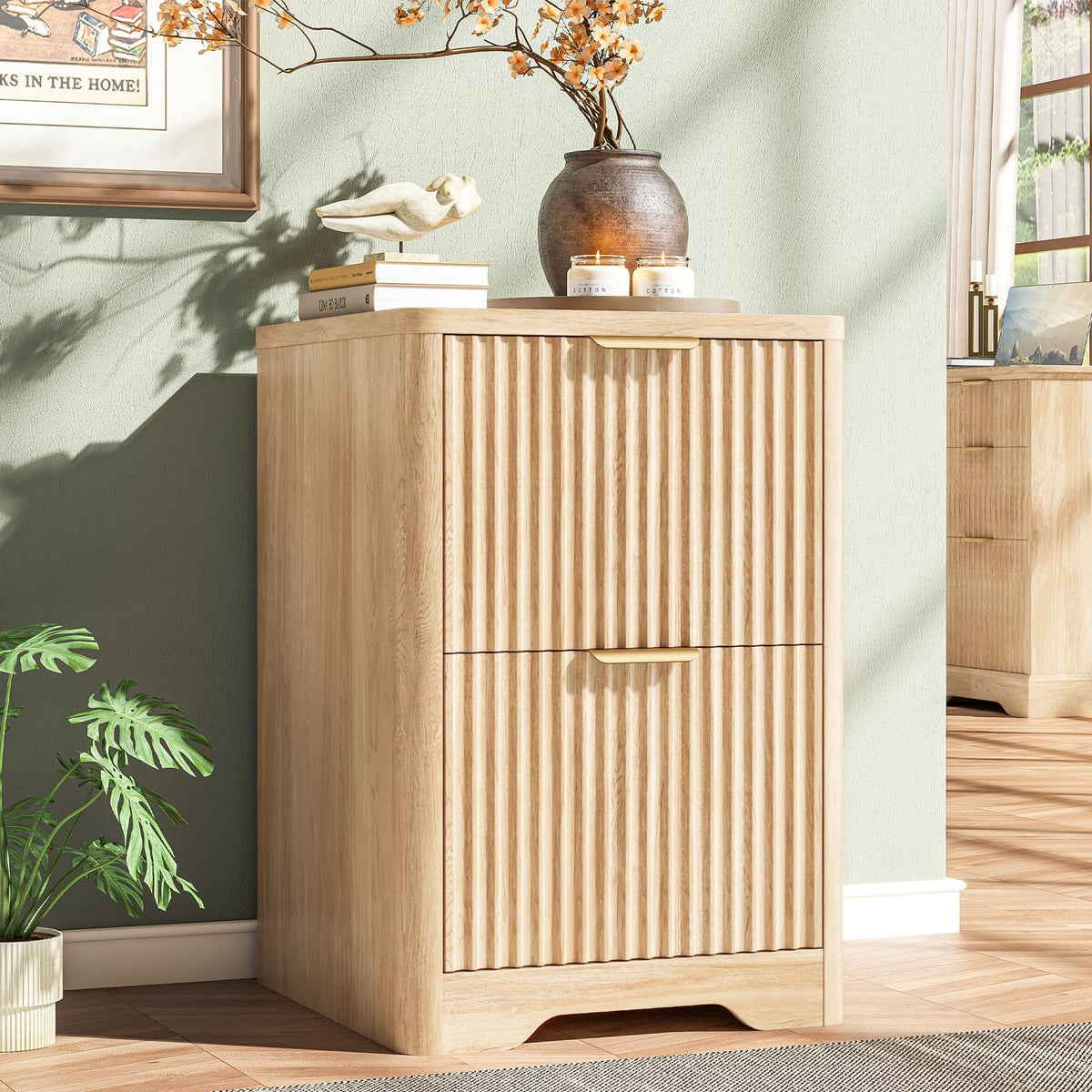 2 Drawer Small File Cabinet E86116