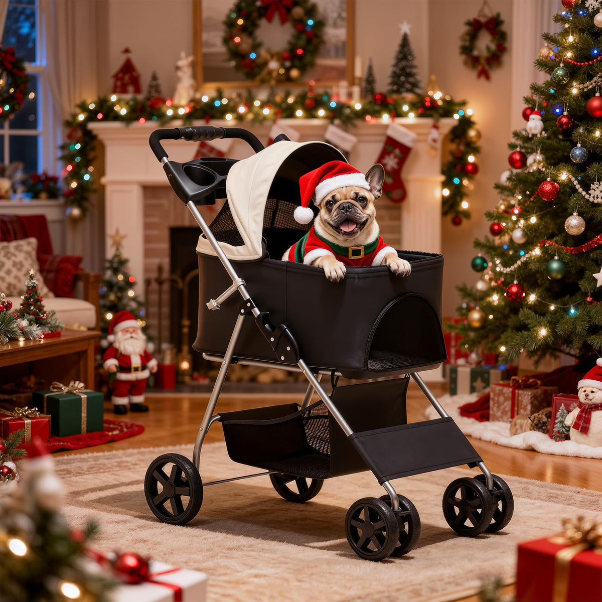 Foldable Pet Stroller T8571