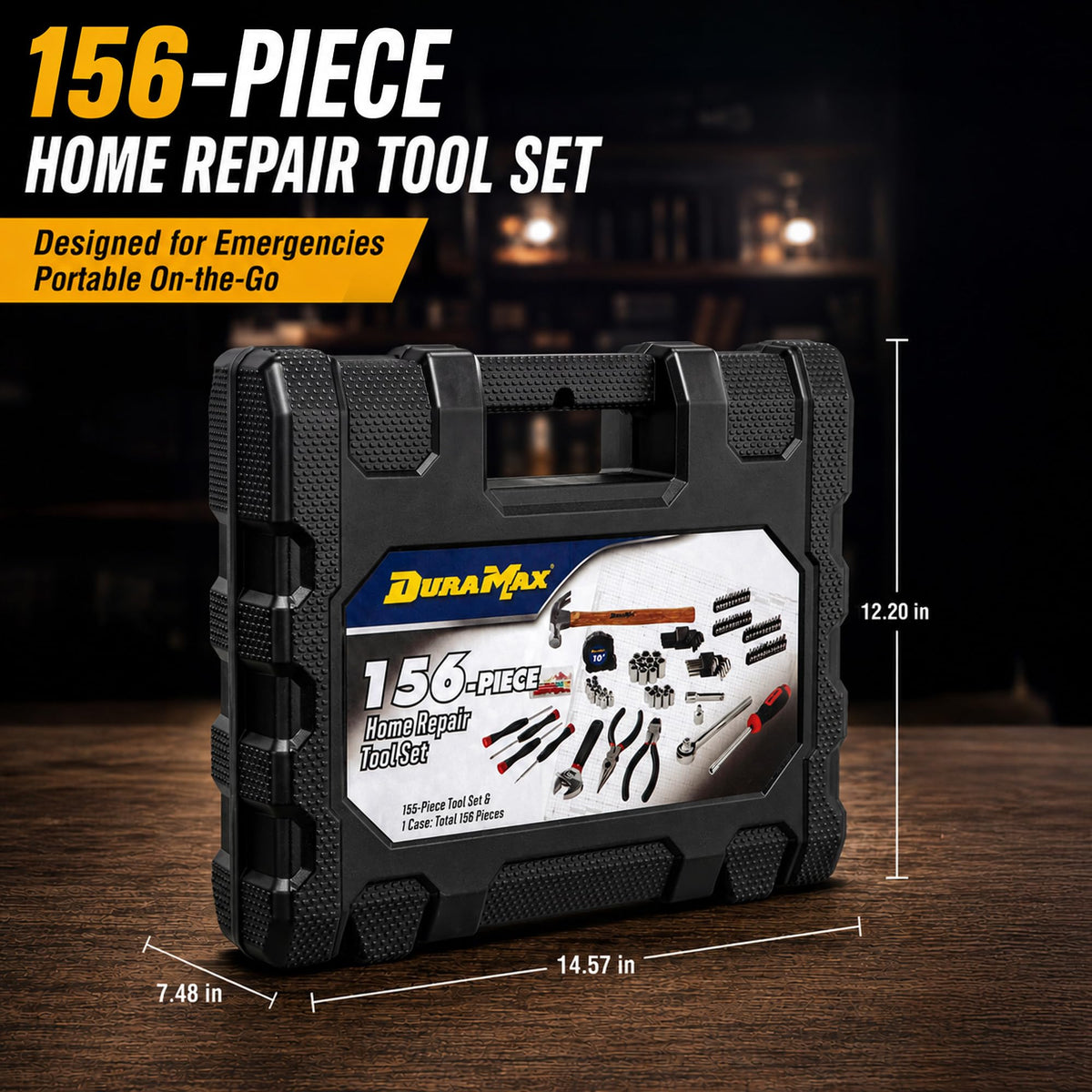 156-Piece Tool Kit with Storage Case W5731