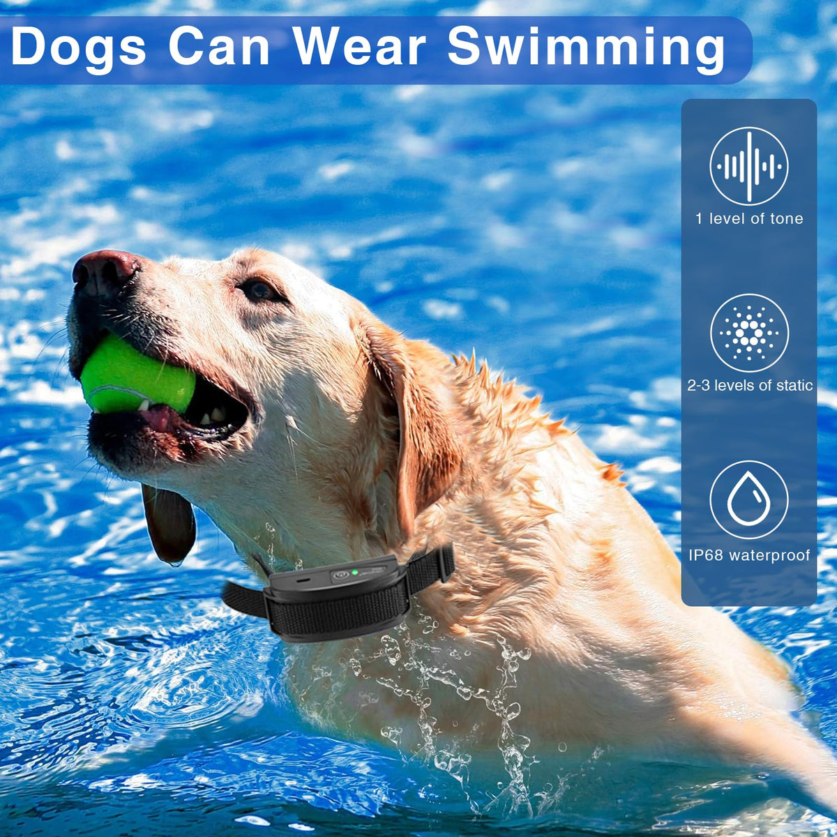 In-Ground Electric Dog Fence System with Waterproof Training Collar V957615