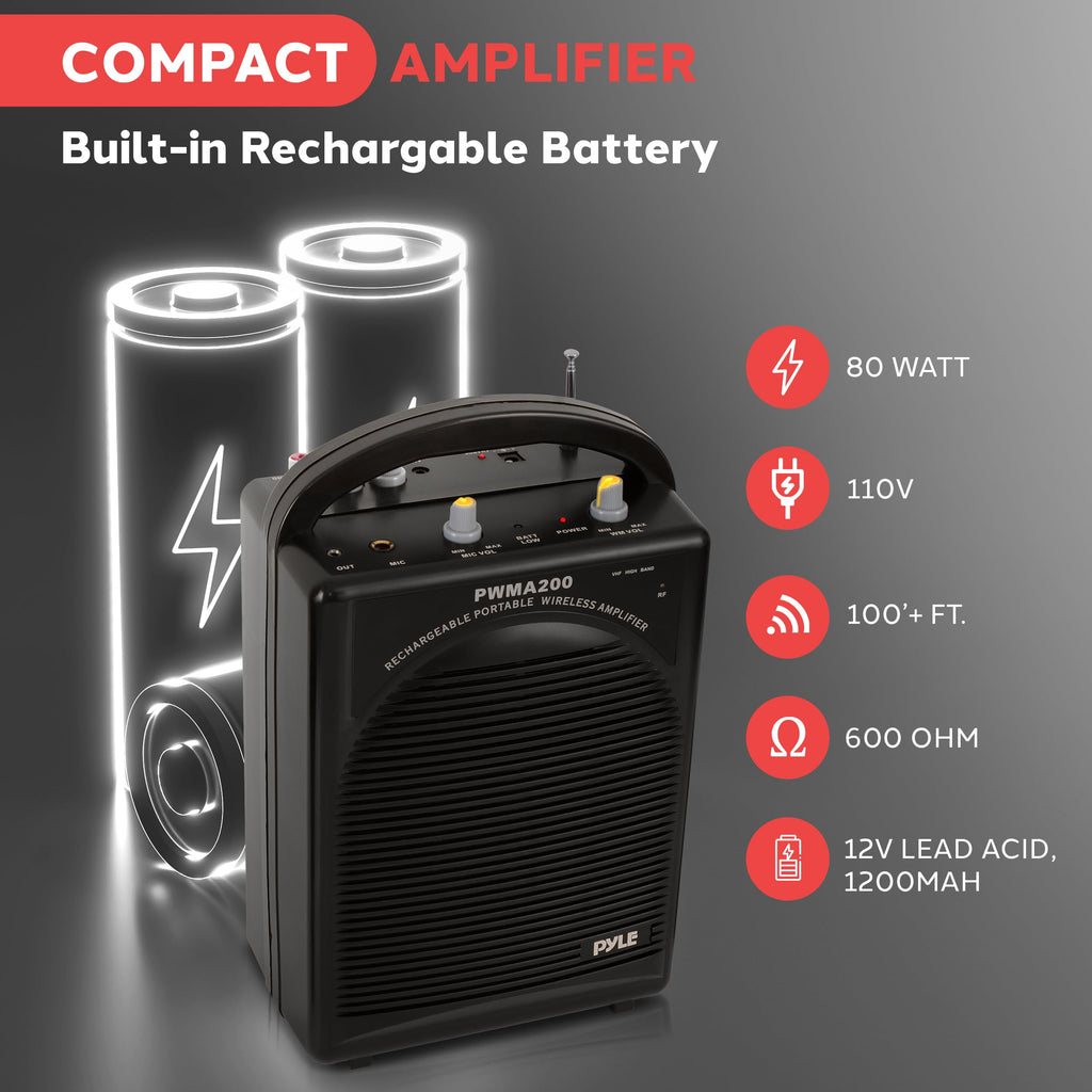 Portable PA Speaker & Microphone System R296307