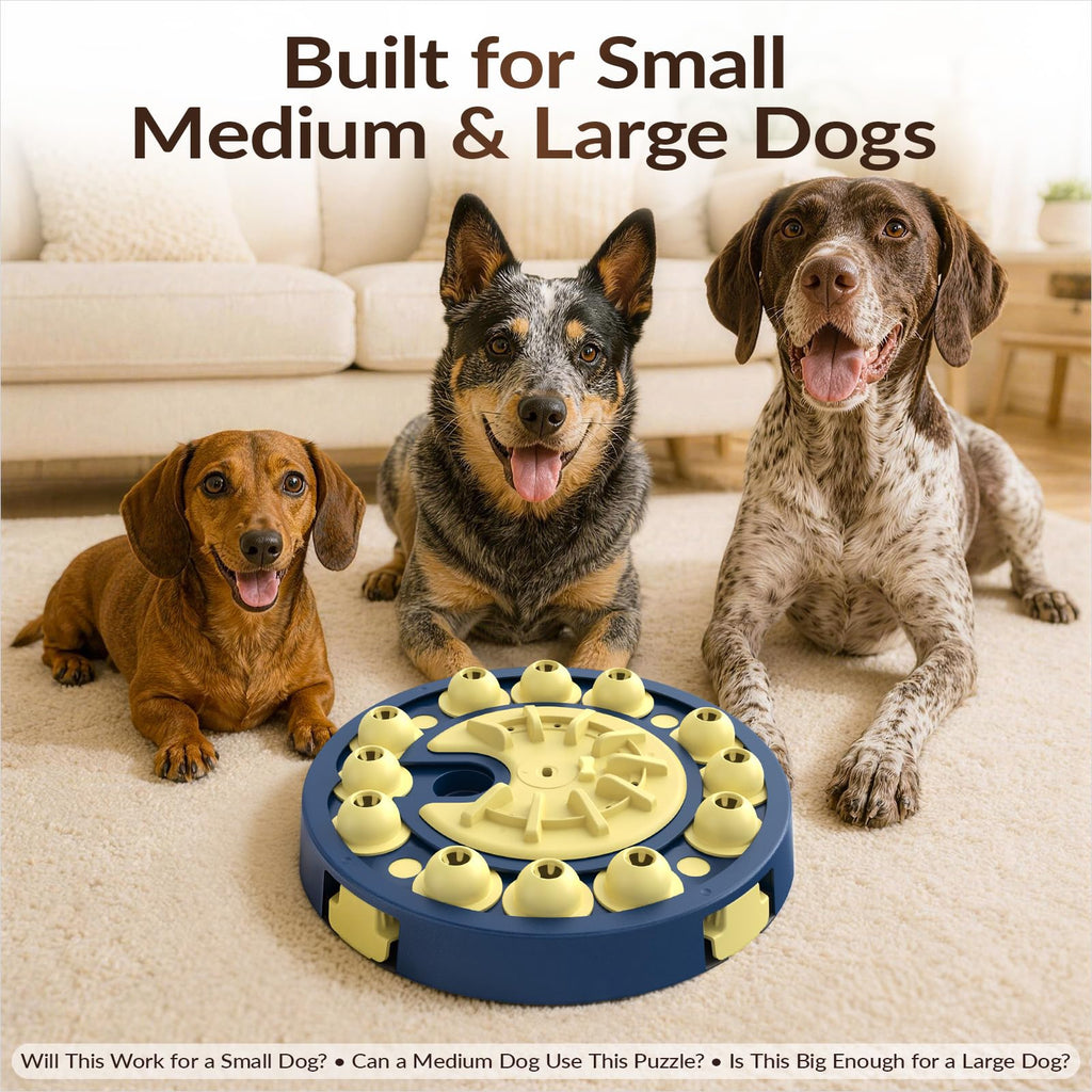 Large 3 Levels Dog Puzzle Toy U56133