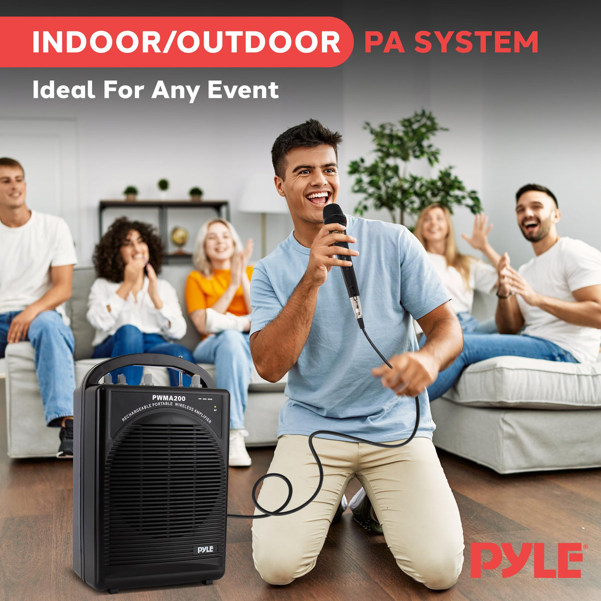 Portable PA Speaker & Microphone System R296307