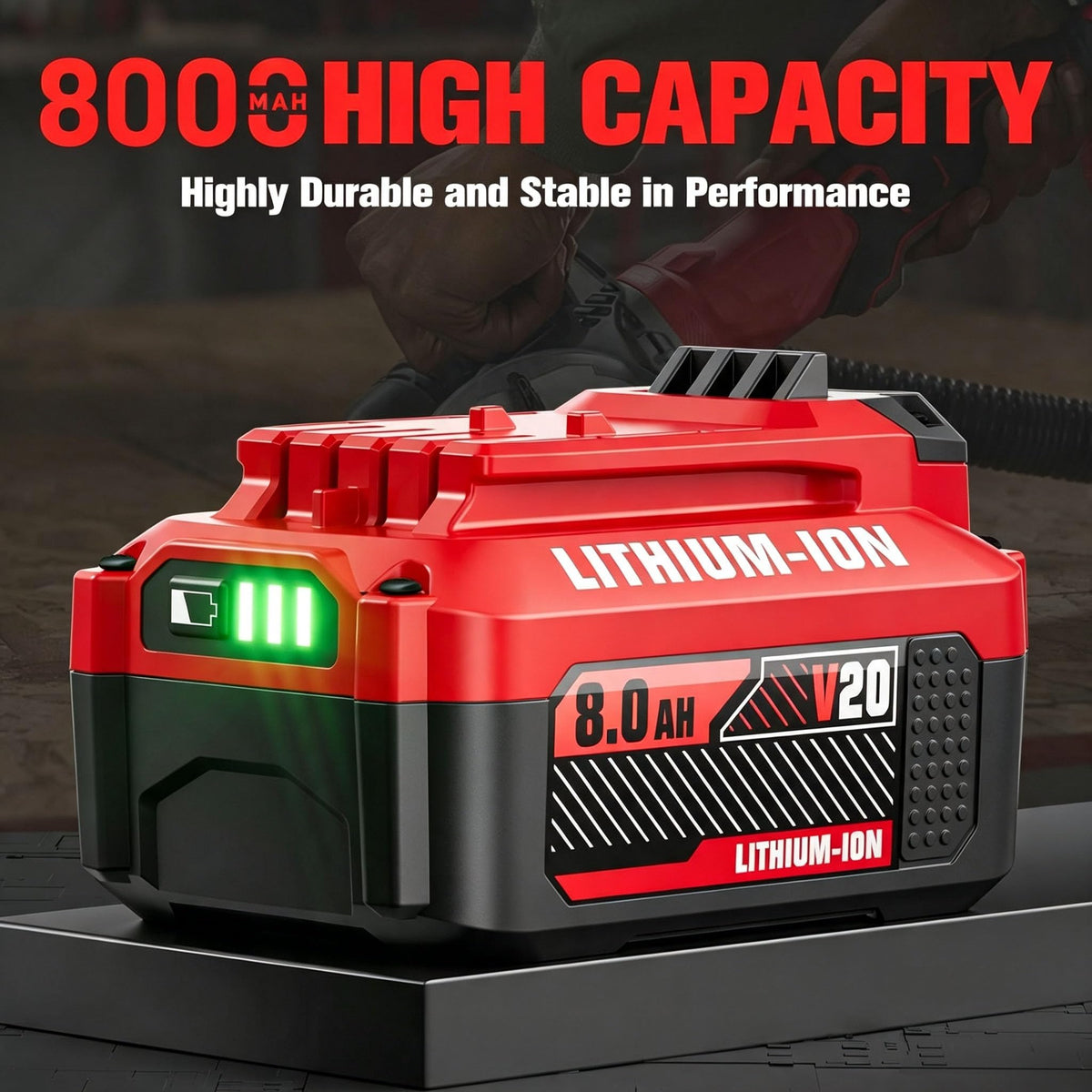 20V Lithium Battery Replacement X98034