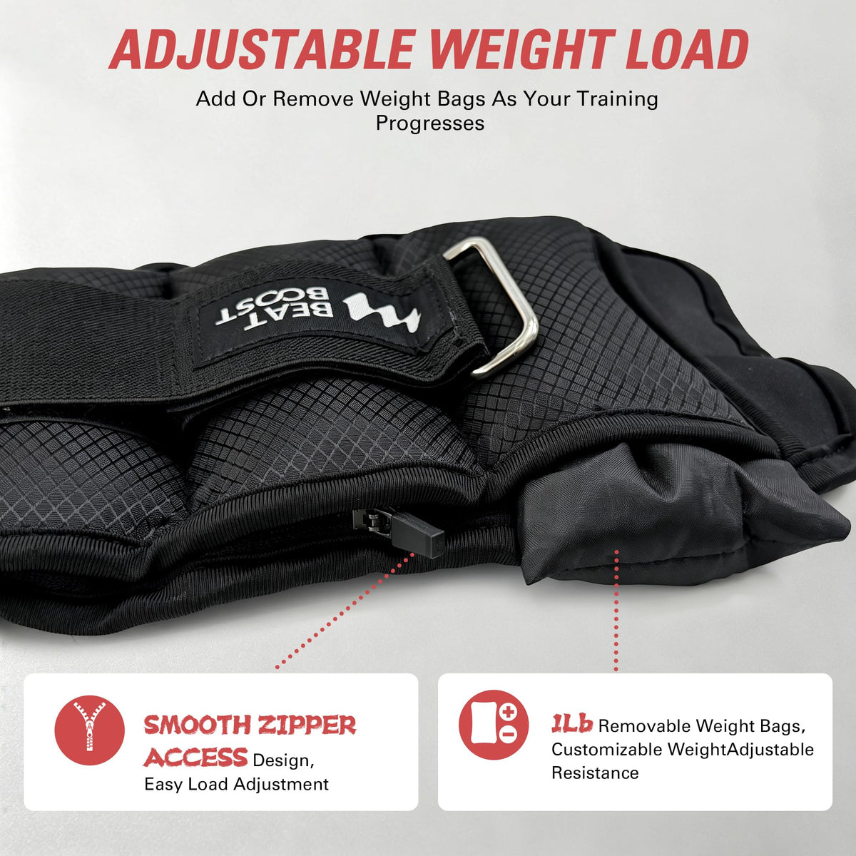 Ankle Weights Adjustable 10lb B82141