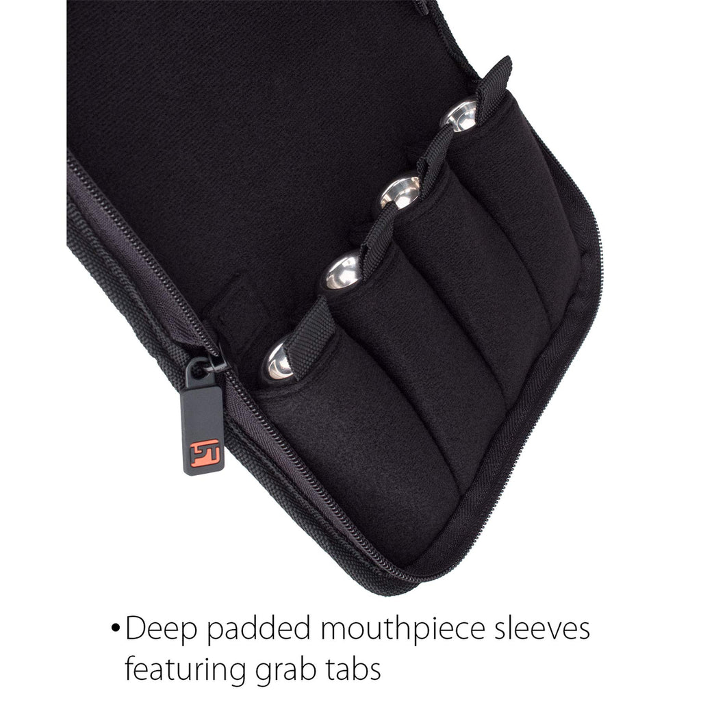 Nylon Trumpet Mouthpiece Pouch with Zipper Closure D274161