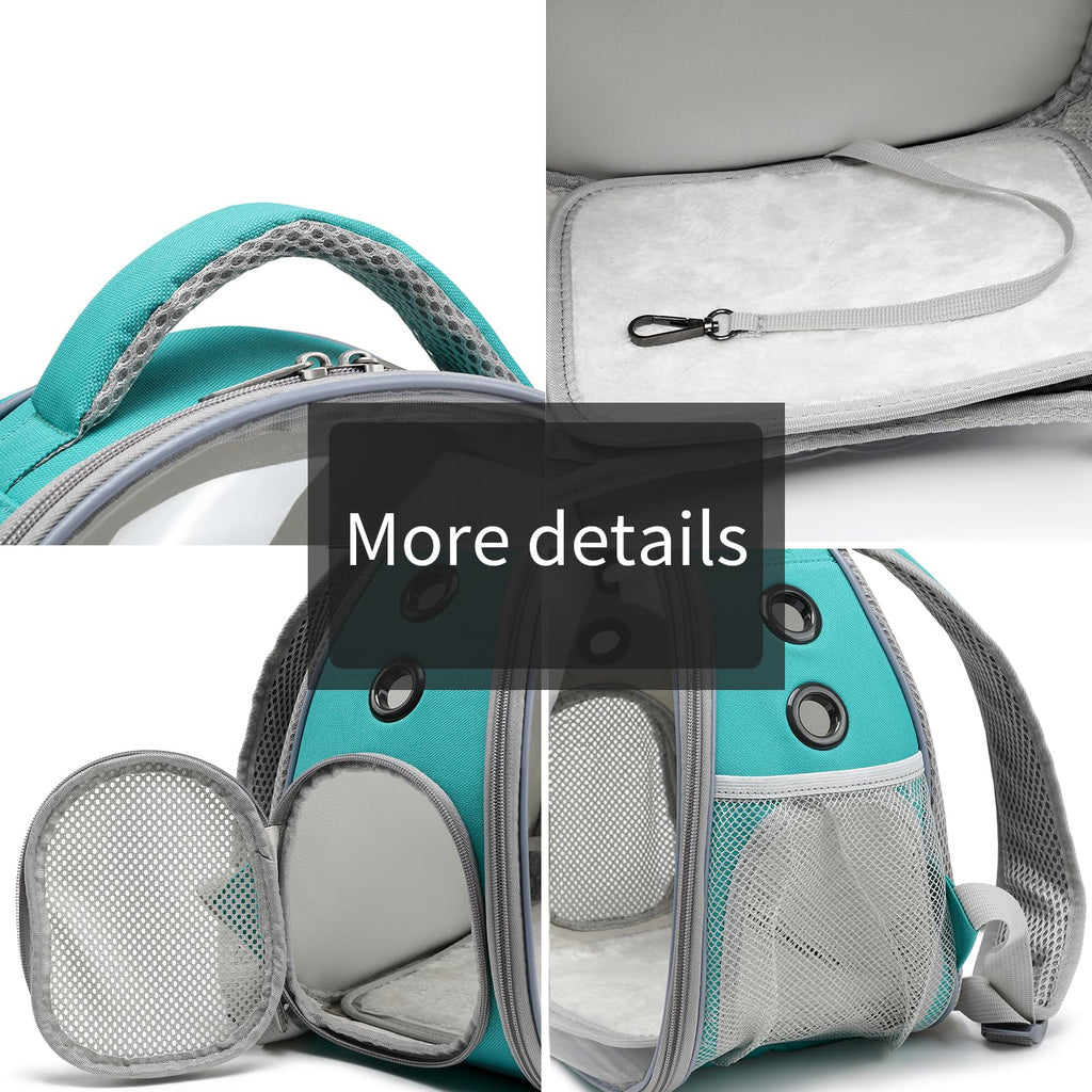 Portable Pet Backpack Carrier (Green) V32847