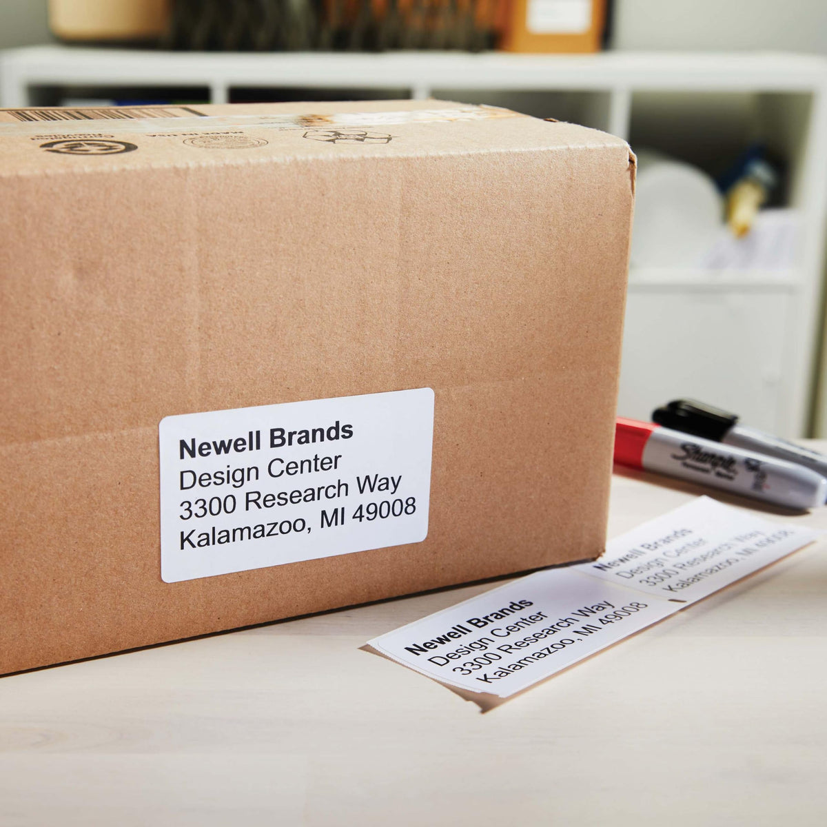Large Shipping Labels for LabelWriter Printers, 6 Rolls of 300 Y324
