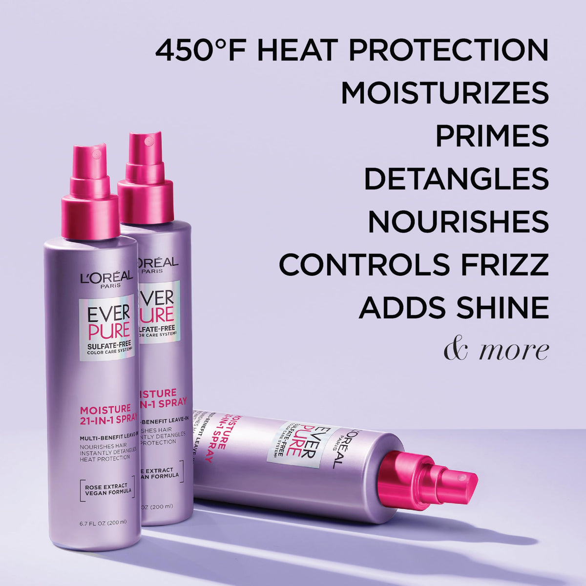 21-in-1 Leave In Conditioner Heat Protectant Spray 6.7 Fl Oz P958975