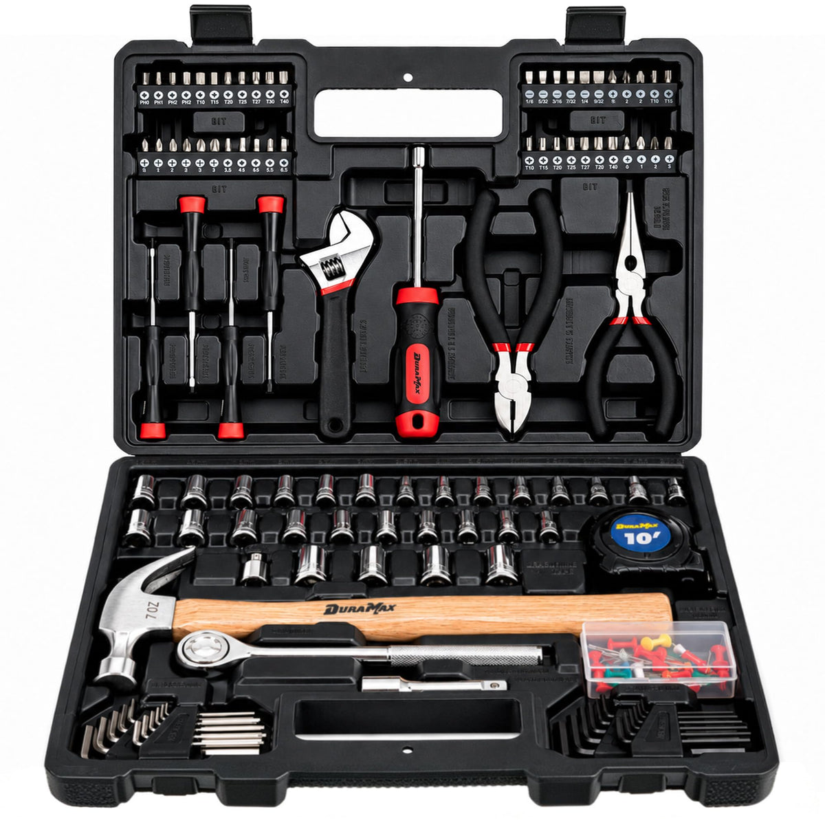 156-Piece Tool Kit with Storage Case W5731