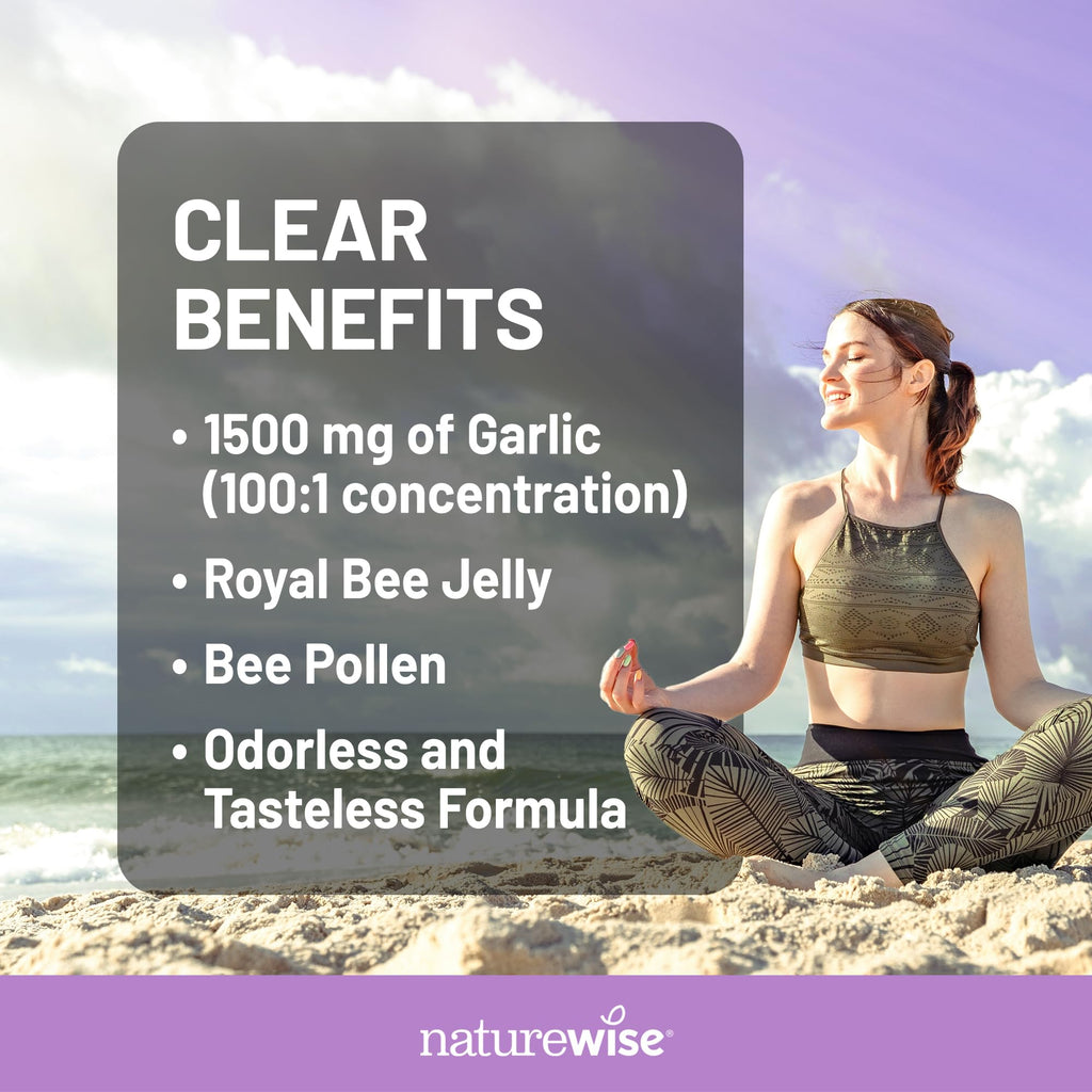 Odorless Garlic Softgels with Royal Jelly & Pollen S1005