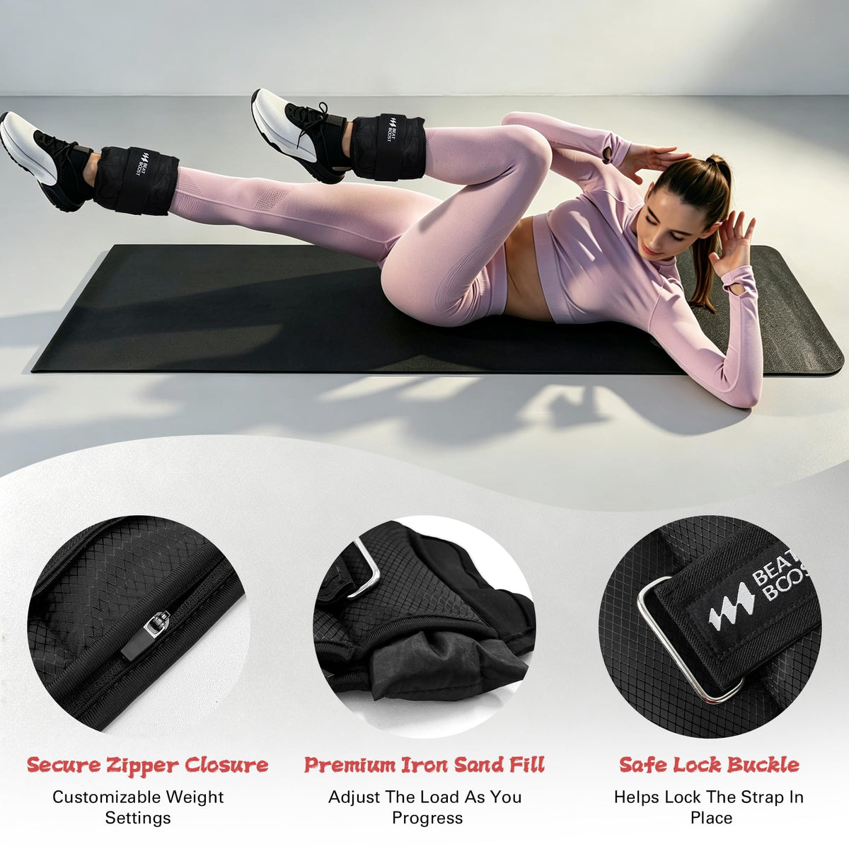 Ankle Weights Adjustable 10lb B82141